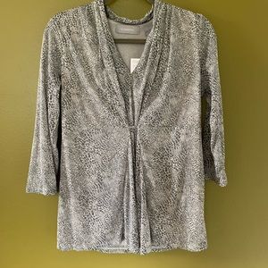 5/$35!  NWT Liz Claiborne lined tunic